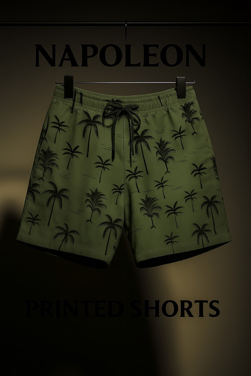 Napolean Summer Printed Shorts Fresh Style & Cool Comfort