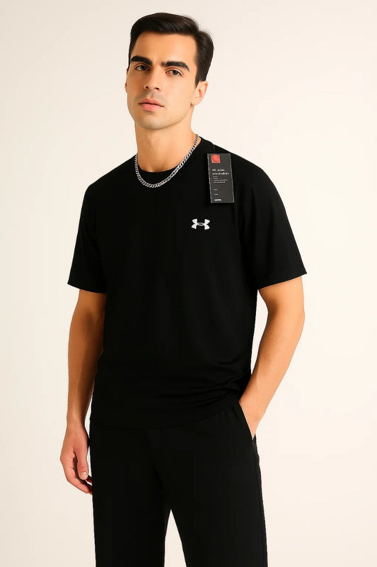 Under Armour Black Sports Shirt – Premium Performance Wear